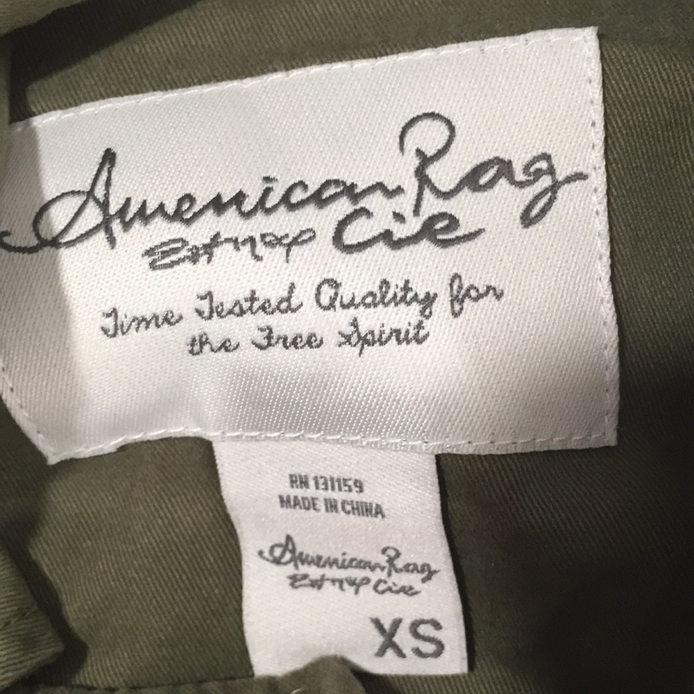American Rag Embroidered Cargo Jacket XS - Picture 5 of 6